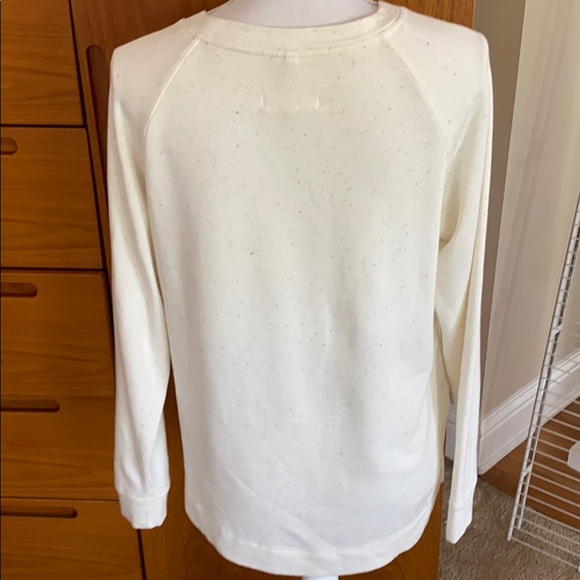 Lou & Grey by Loft ivory lightweight sweatshirt M - Picture 4 of 6
